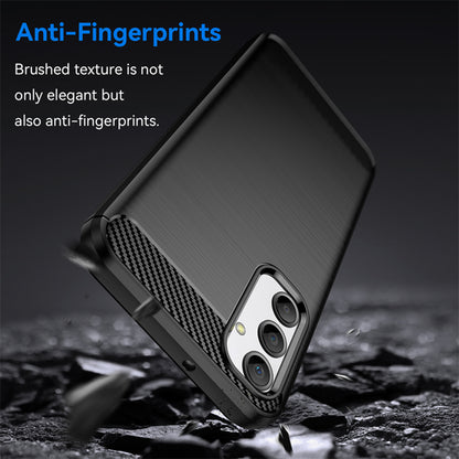 Case for Samsung Galaxy A25 A256, Techsuit, Carbon, Black