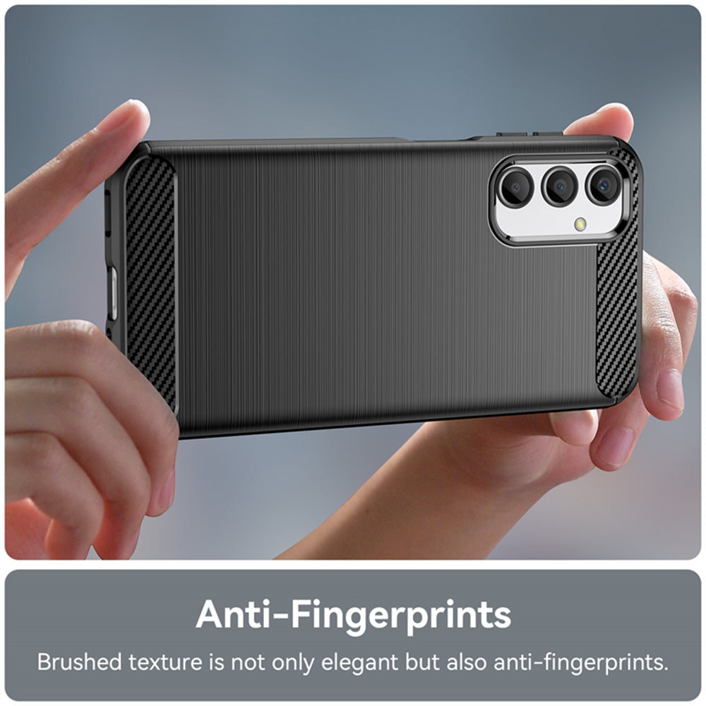 Case for Samsung Galaxy A25 A256, Techsuit, Carbon, Black