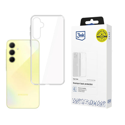 Case for Samsung Galaxy A35 5G A356, 3MK, Clear, Transparent