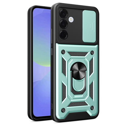 Case for Samsung Galaxy A36 A366, Techsuit, CamShield, Green