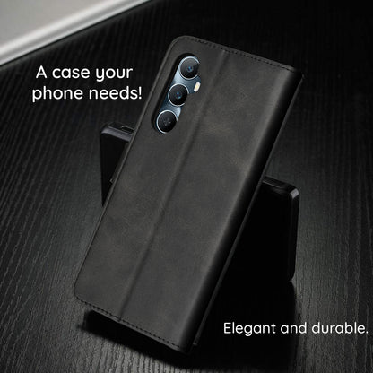 Case for Samsung Galaxy A36 A366, Techsuit, Diary Book, Black