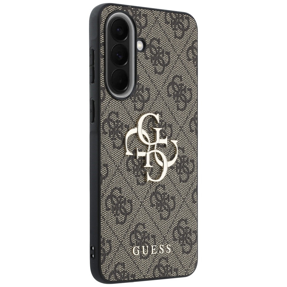 Case for Samsung Galaxy A37 5G, Guess, 4G Big Logo, Brown