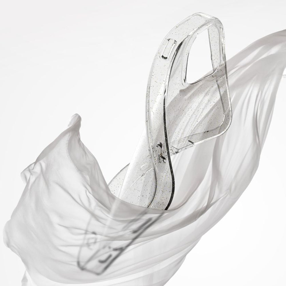 Case for Samsung Galaxy A37 5G, Techsuit, SparkleSkin, Transparent