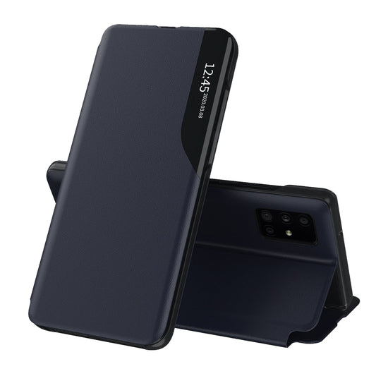 Case for Samsung Galaxy A51 A515, Techsuit, eFold, Dark Blue
