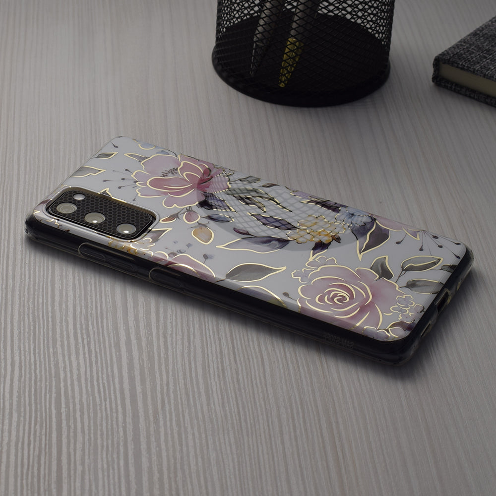 Case for Samsung Galaxy A55 5G A556, Techsuit, Marble, White