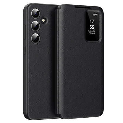 Case for Samsung Galaxy A55 5G A556, Techsuit, SmartView, Black