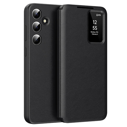 Case for Samsung Galaxy A55 5G A556, Techsuit, SmartView, Black