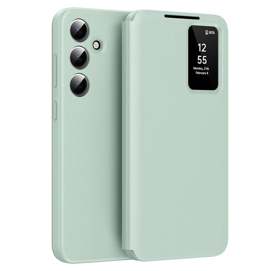 Case for Samsung Galaxy A55 5G A556, Techsuit, SmartView, Green