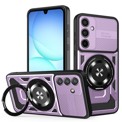 Case for Samsung Galaxy A57 5G, Techsuit, RuggedCam, Purple