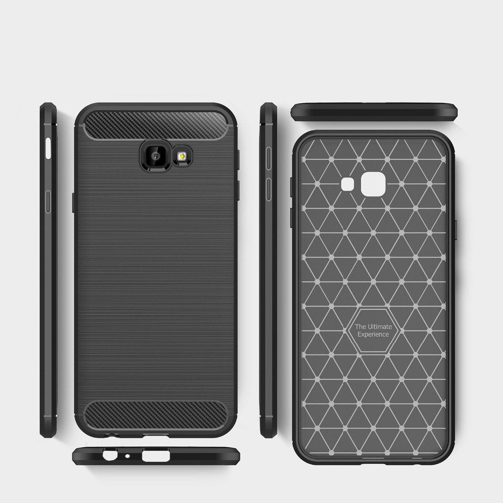 Case for Samsung Galaxy J4 Plus (2018) J415, Techsuit, Carbon, Black