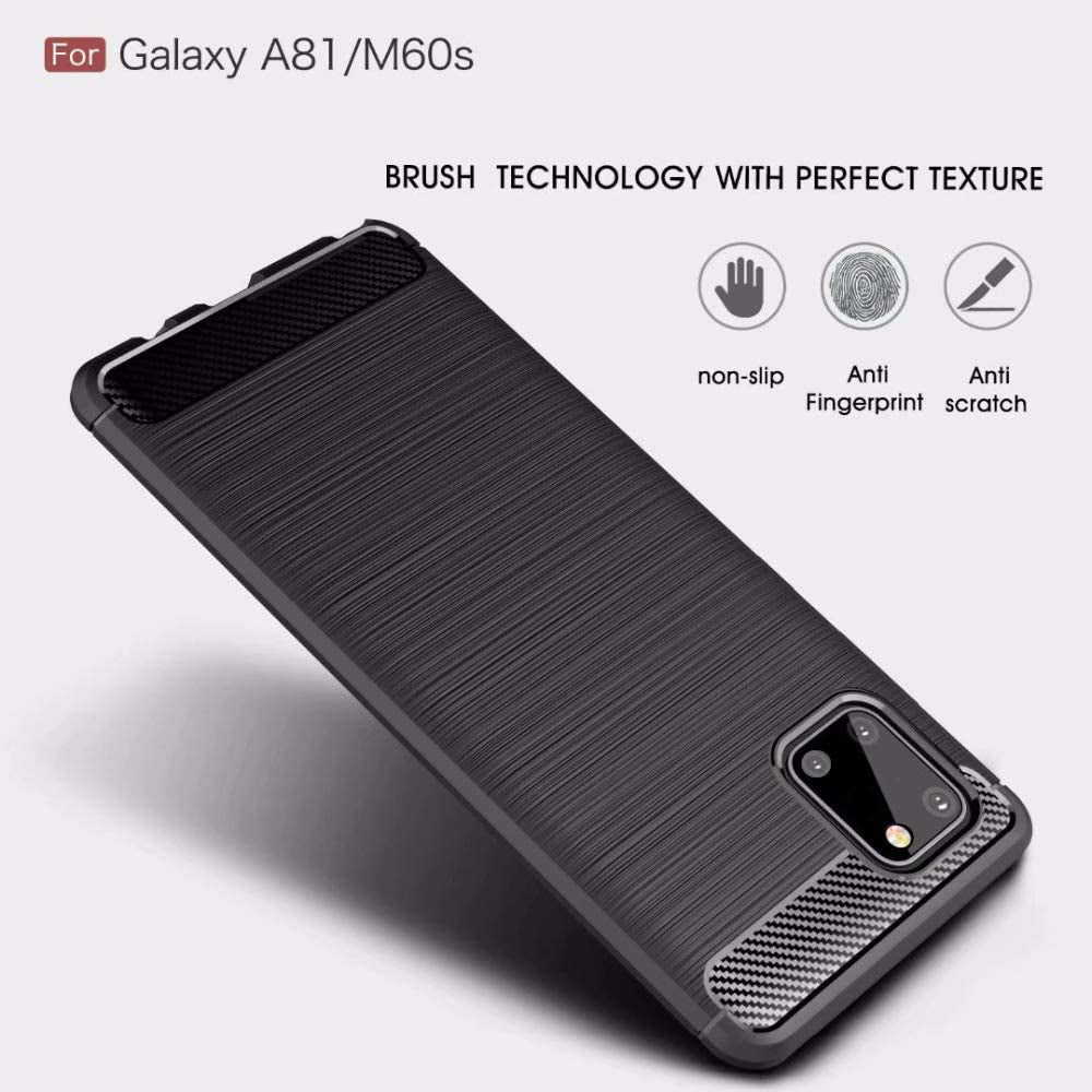 Case for Samsung Galaxy Note10 Lite N770, Techsuit, Carbon, Black