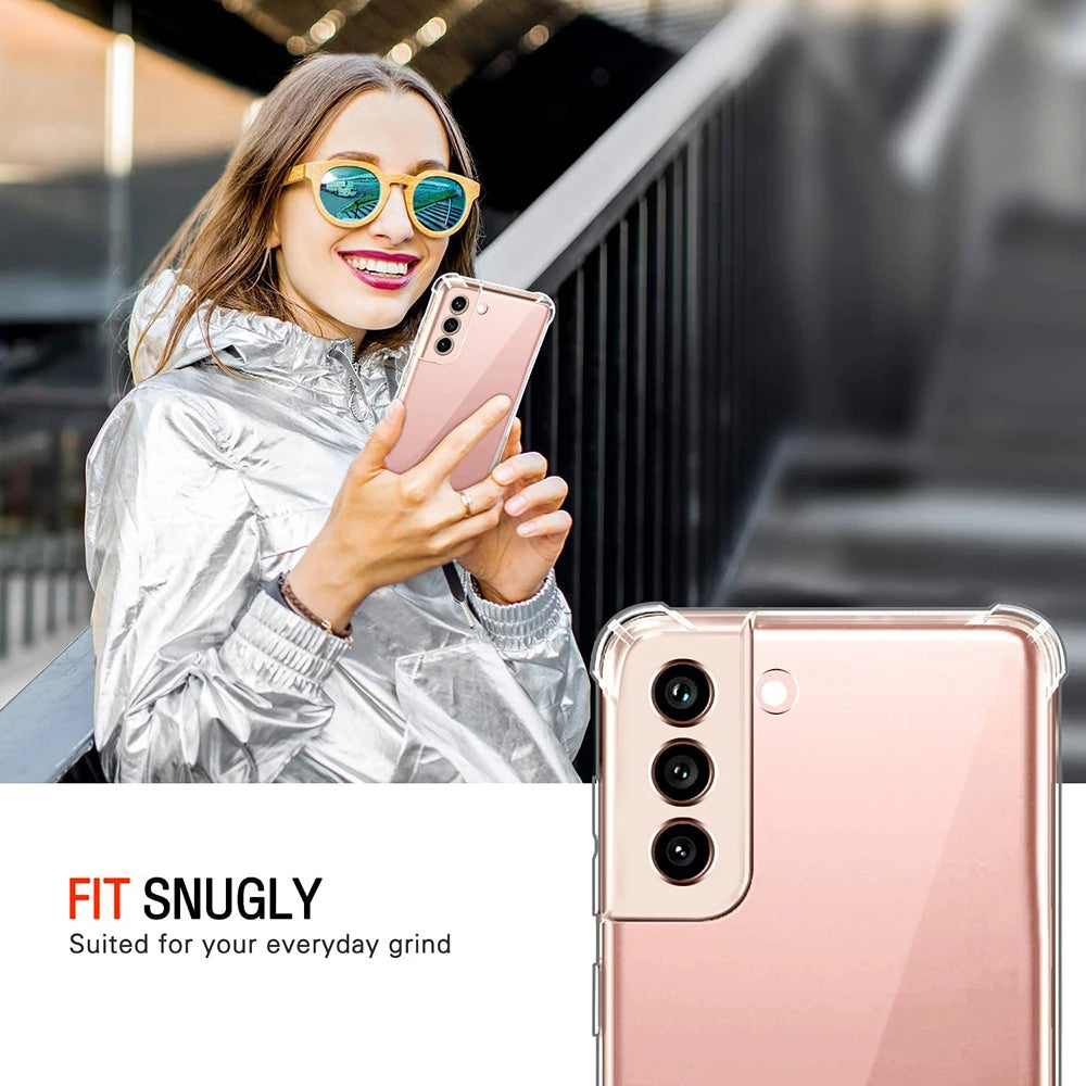 Case for Samsung Galaxy S20+ 5G G986 / S20+ G985, Techsuit, Shockproof Clear, Transparent
