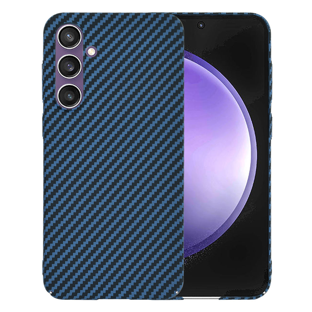 Case for Samsung Galaxy S23 FE S711, Techsuit, Carbonite FiberShell, Turquoise