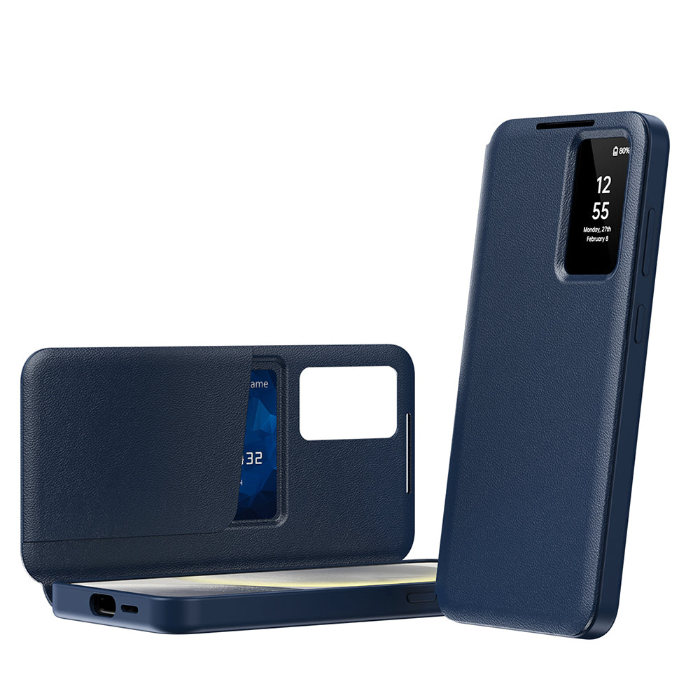 Case for Samsung Galaxy S23 FE S711, Techsuit, SmartView, Blue