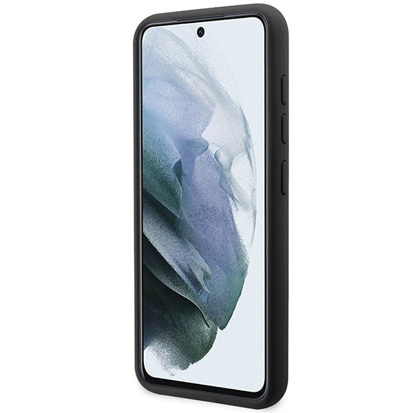 Case for Samsung Galaxy S24+ S926, Karl Lagerfeld, Silicone Choupette, Black