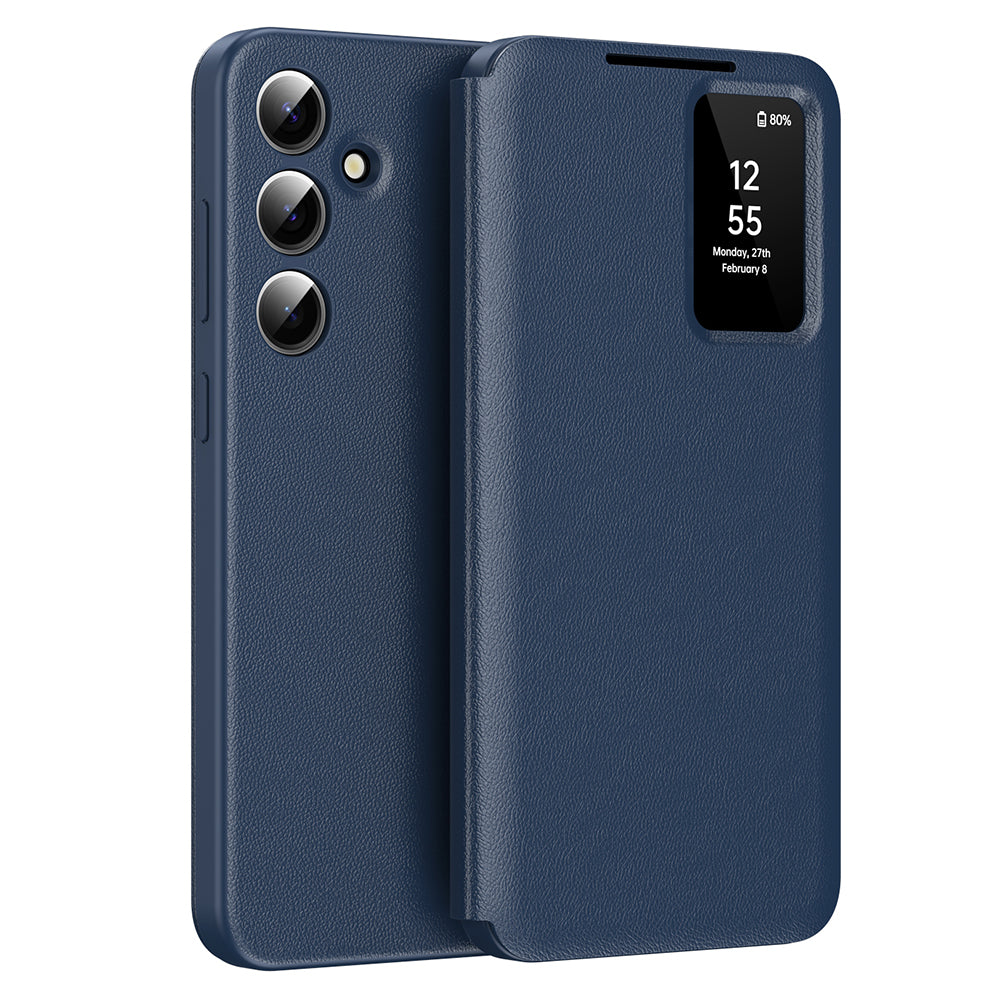 Case for Samsung Galaxy S24 S921, Techsuit, SmartView, Blue