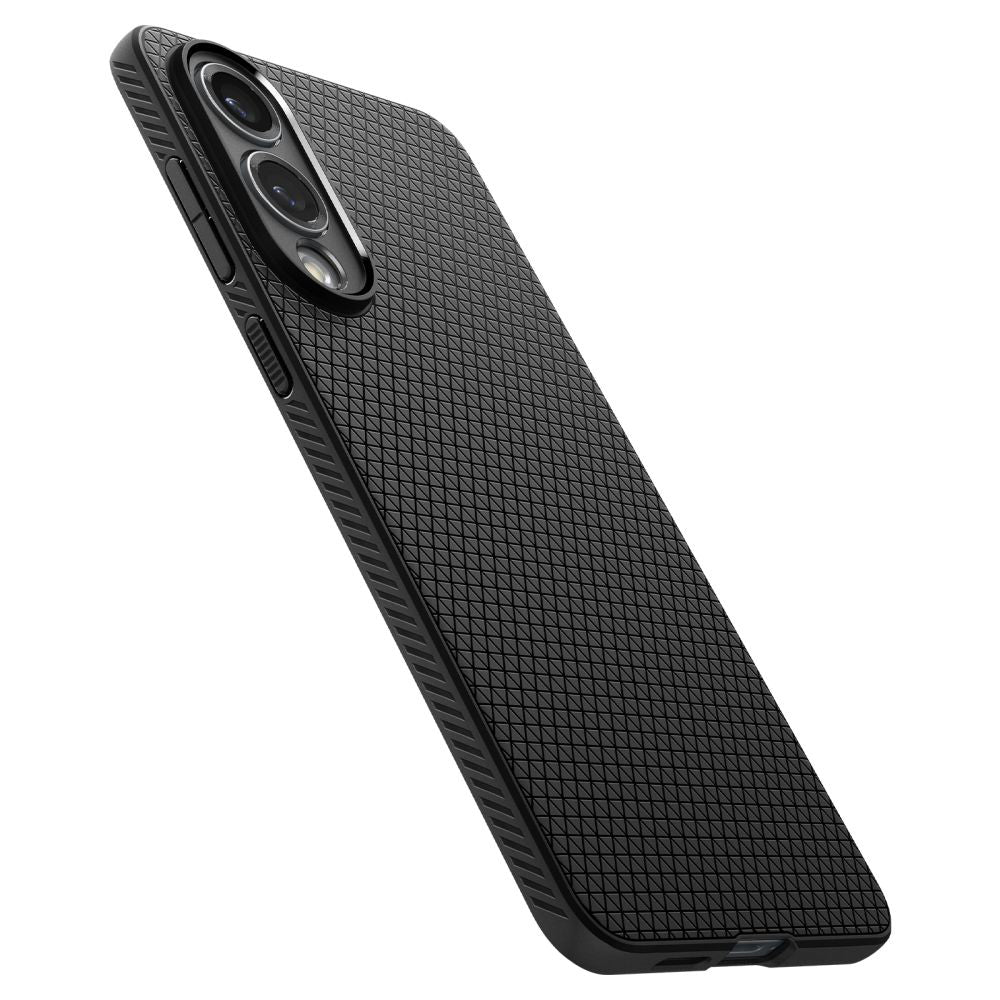 Case for Samsung Galaxy S25 Edge S937, Spigen, Liquid Air, Matte Black ACS09420