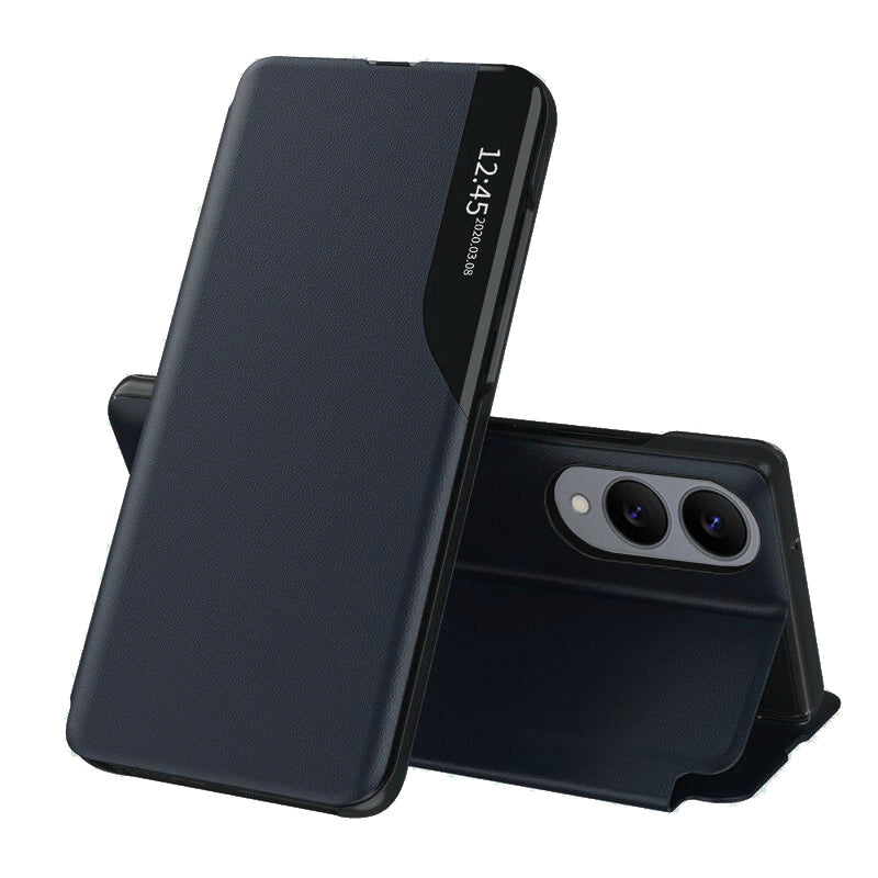 Case for Samsung Galaxy S25 Edge S937, Techsuit, eFold, Dark Blue
