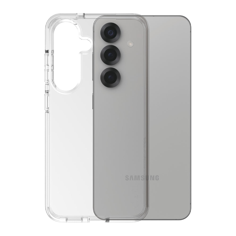 Case for Samsung Galaxy S25 S931, PanzerGlass, Urban Combat Care, Transparent