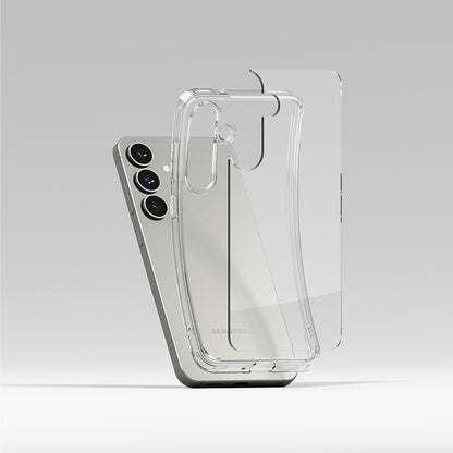 Case for Samsung Galaxy S25 S931, Ringke, Fusion, Transparent