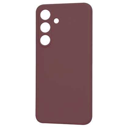 Case for Samsung Galaxy S25 S931, Techsuit, SoftFlex, Burgundy
