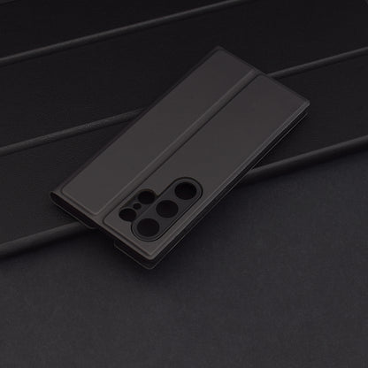 Case for Samsung Galaxy S25 Ultra S938, Techsuit, Magskin Book, Black