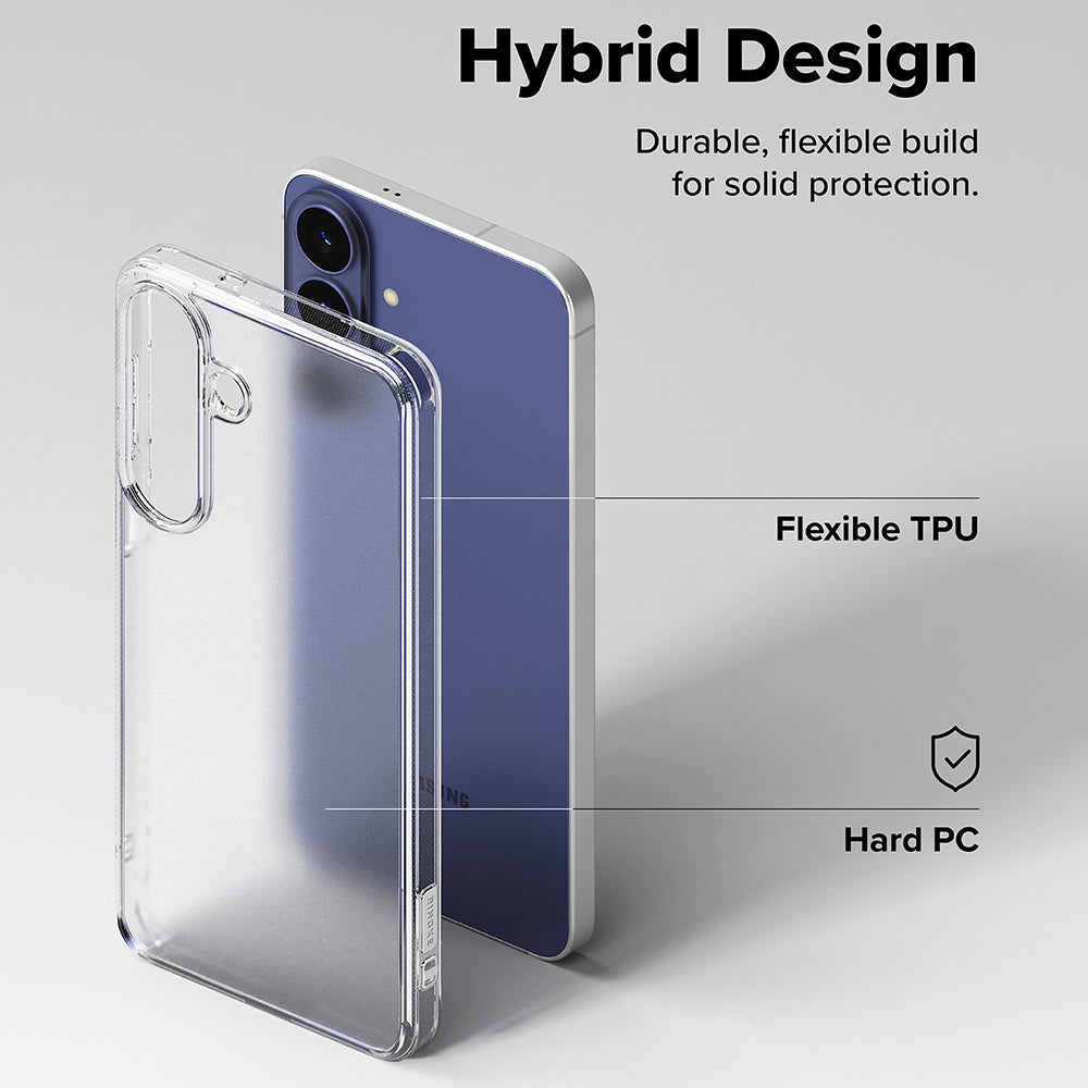Case for Samsung Galaxy S26 FE S741, Ringke, Fusion, Matte Transparent