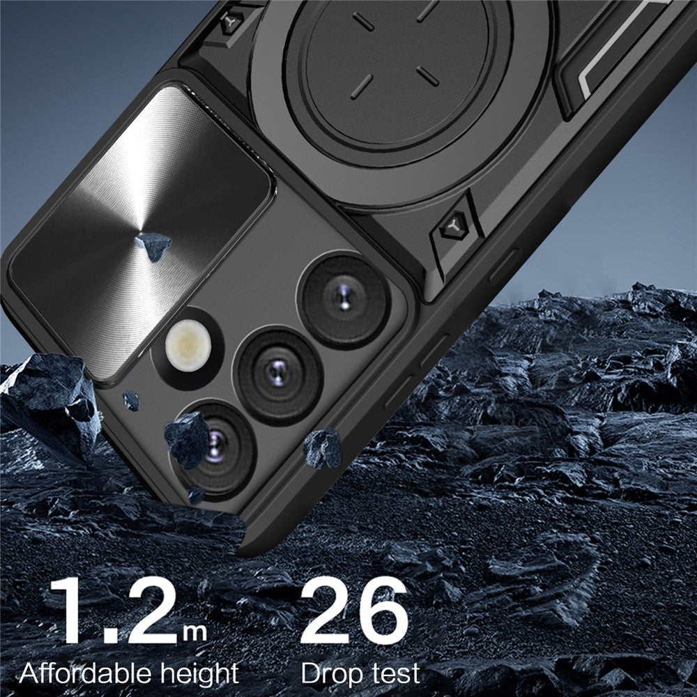 Case for Samsung Galaxy S26 Plus, Techsuit, CamGuard Pro, Purple