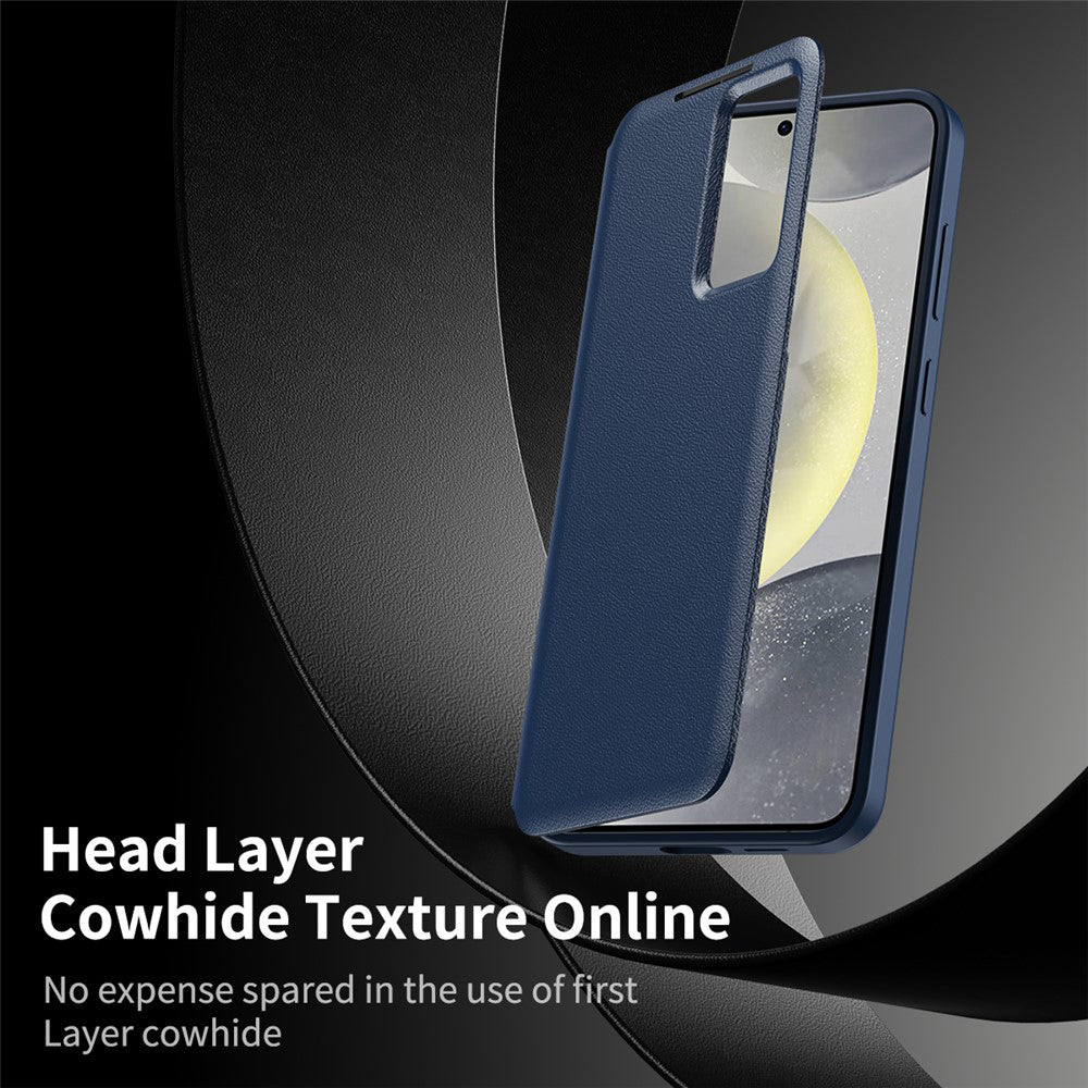 Case for Samsung Galaxy S26 Plus, Techsuit, SmartView, Blue