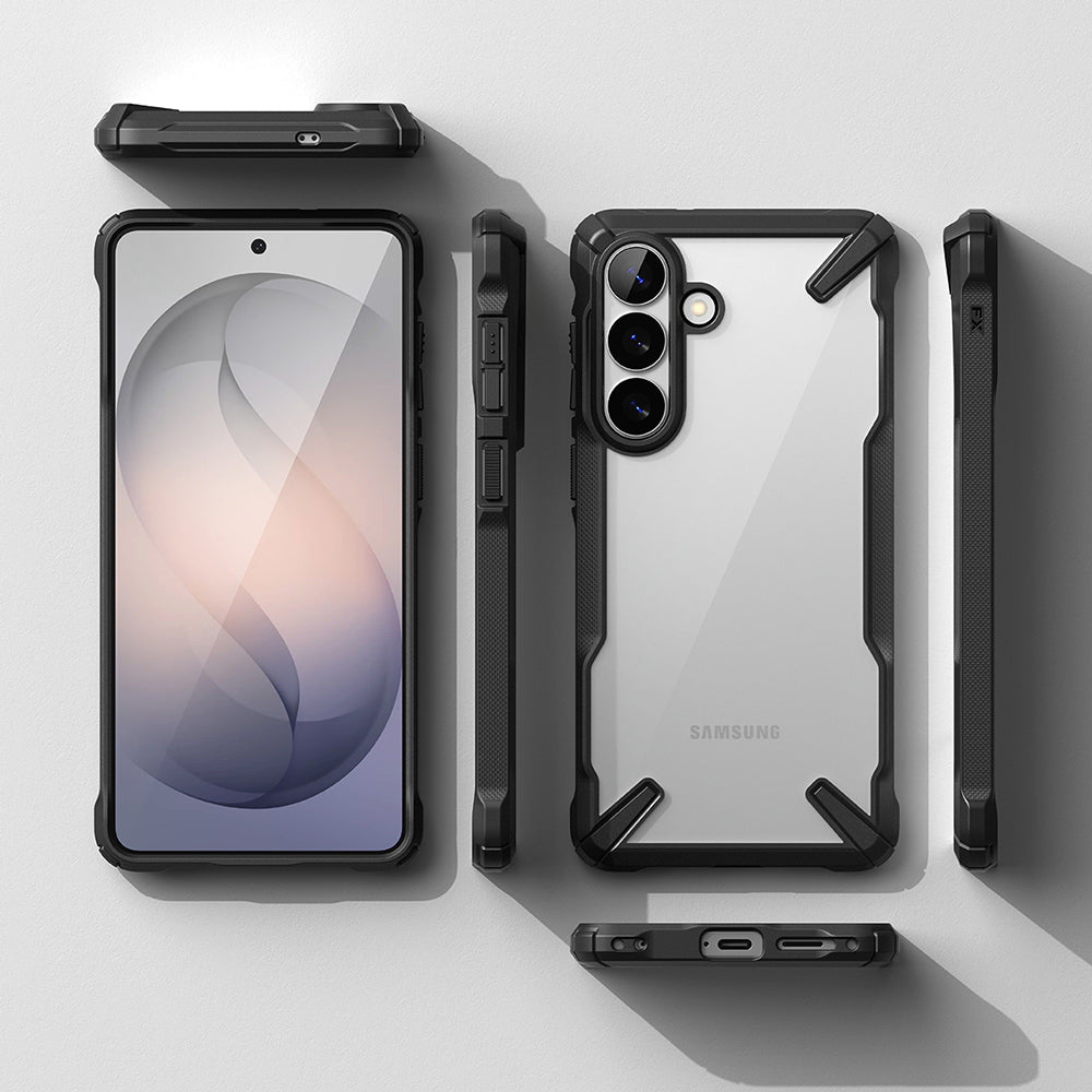 Case for Samsung Galaxy S26, Ringke, Fusion X, Black