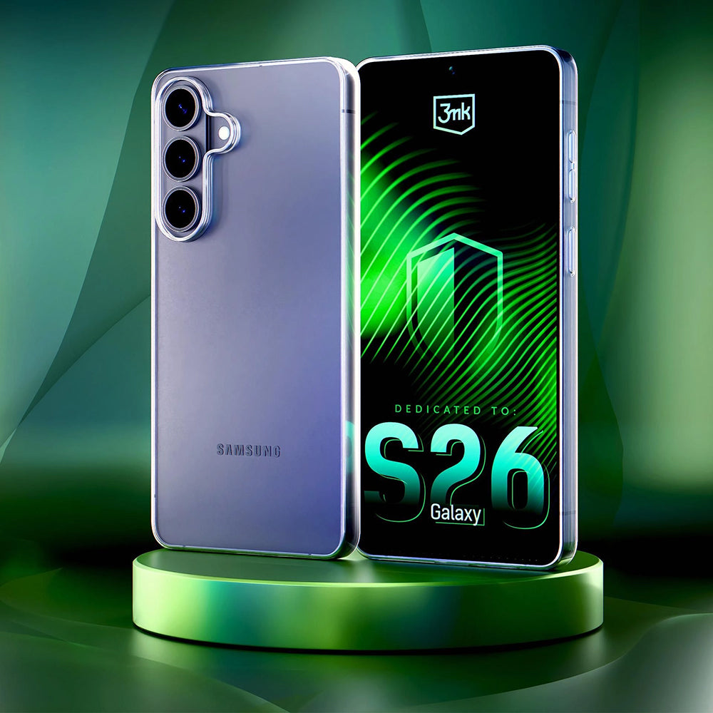 Case for Samsung Galaxy S26 S942, 3MK, Clear, Transparent
