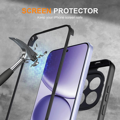 Case for Samsung Galaxy S26 S942, Techsuit, ColorVerse 360, Black