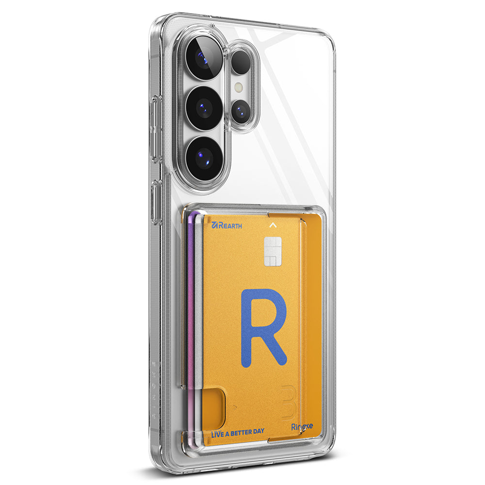 Case for Samsung Galaxy S26 Ultra, Ringke, Fusion Card, Transparent