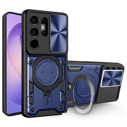 Case for Samsung Galaxy S26 Ultra, Techsuit, CamGuard Pro, Blue