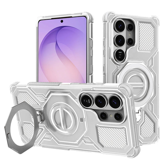 Case for Samsung Galaxy S26 Ultra, Techsuit, Carbon Shield Pro, White