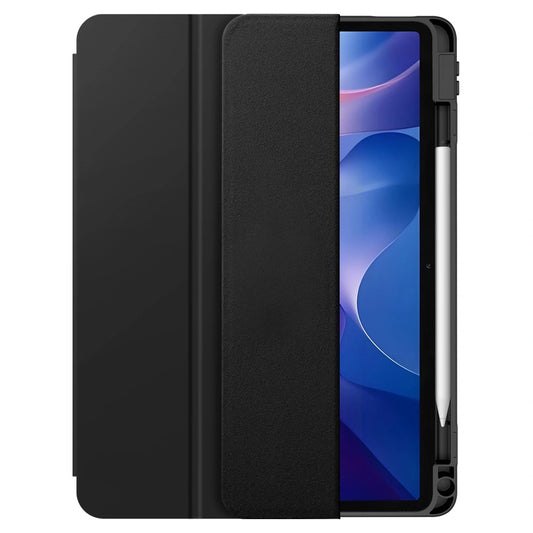 Case for Samsung Galaxy Tab A11 / Tab A9, Techsuit, Flex Trifold New Model, Black