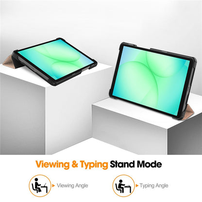 Case for Samsung Galaxy Tab A11 / Tab A9, Techsuit, FoldPro, Rose Gold