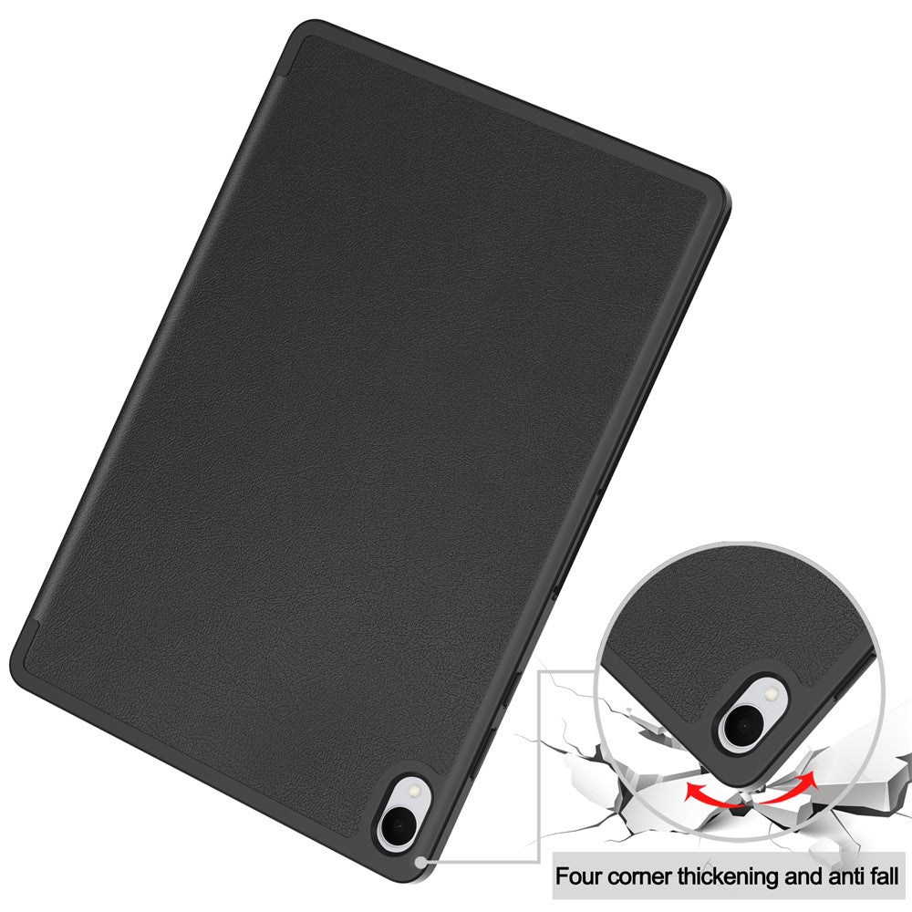Case for Samsung Galaxy Tab S12 Plus, Techsuit, Flex Trifold, Gray