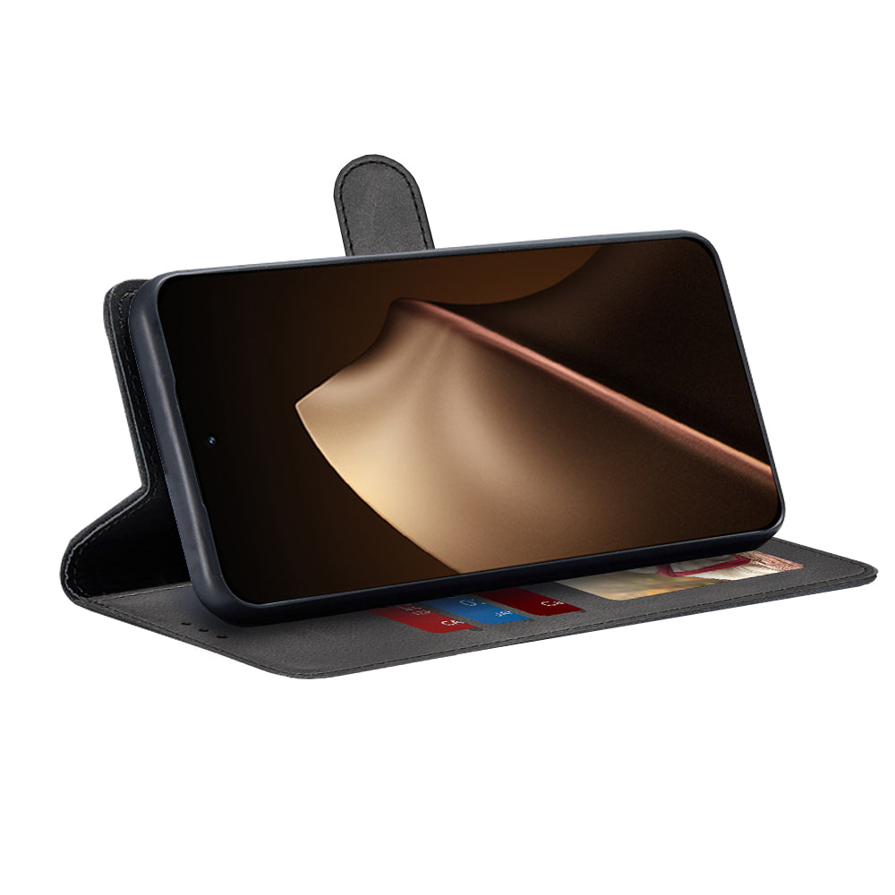 Case for Xiaomi 15T Pro, Techsuit, Diary Book, Black