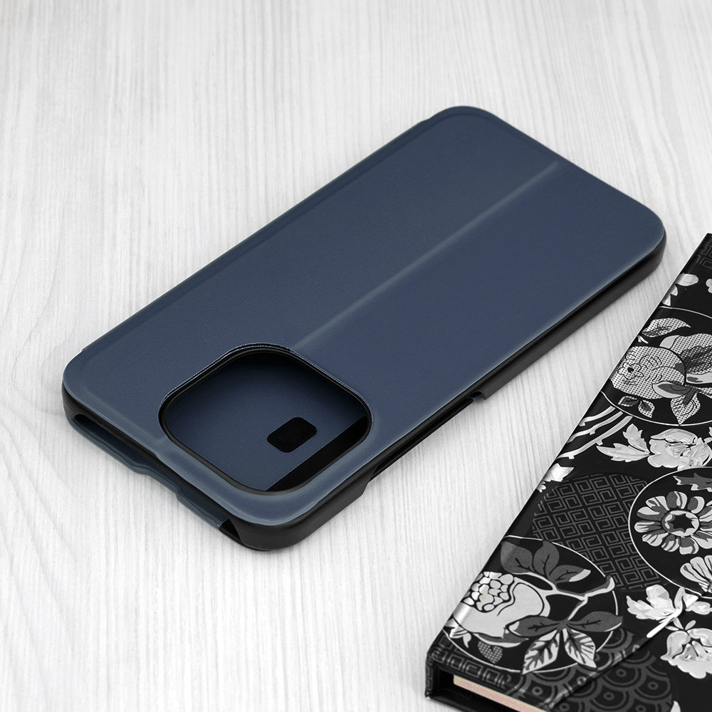 Case for Xiaomi 15T, Techsuit, eFold, Dark Blue