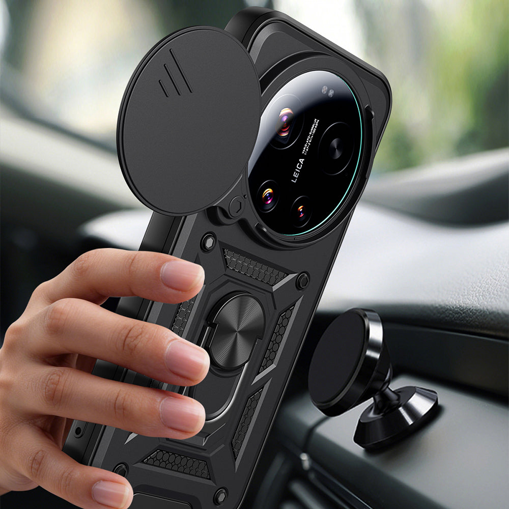 Case for Xiaomi 17 Ultra, Techsuit, CamShield, Black