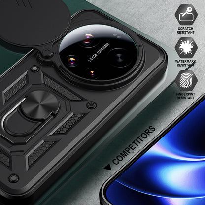 Case for Xiaomi 17 Ultra, Techsuit, CamShield, Black