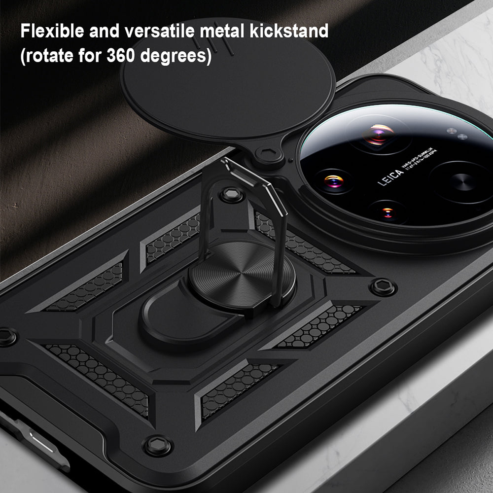 Case for Xiaomi 17 Ultra, Techsuit, CamShield, Black