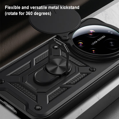 Case for Xiaomi 17 Ultra, Techsuit, CamShield, Black