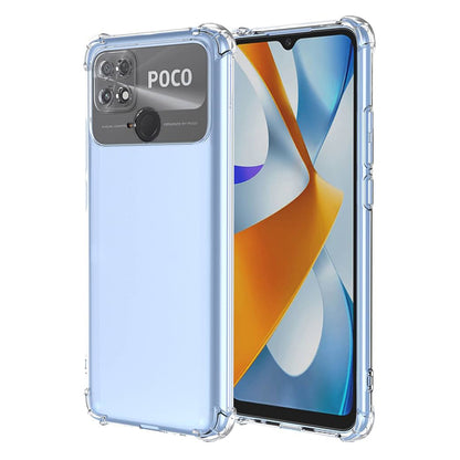 Case for Xiaomi Poco C40, Techsuit, Shockproof Clear, Transparent