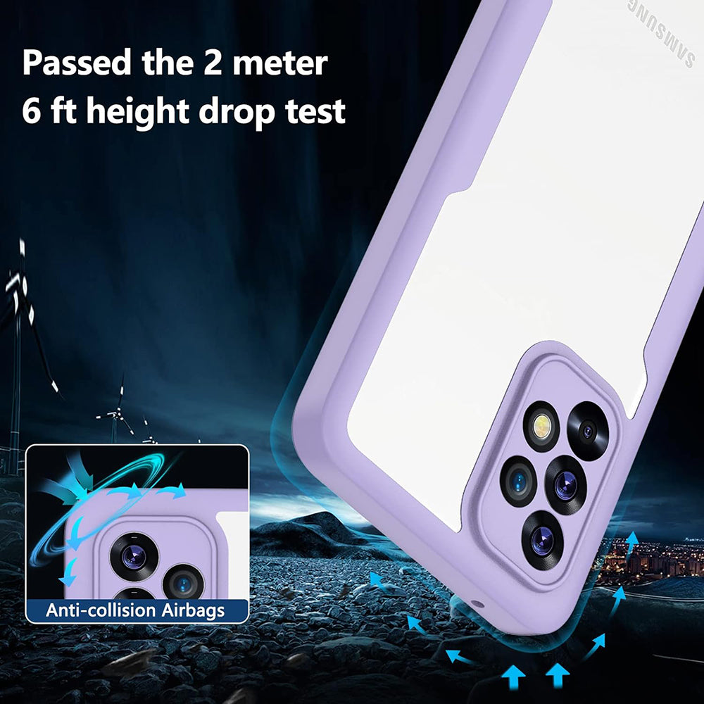 Case for Xiaomi Poco C75 / Redmi 14C, Techsuit, ColorVerse 360, Purple