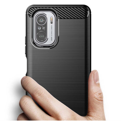 Case for Xiaomi Poco F3 / Mi 11i, Techsuit, Carbon, Black