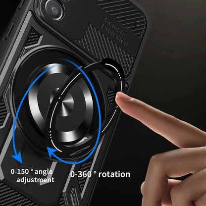 Case for Xiaomi Poco M8 Pro / Redmi Note 15 Pro+ 5G, Techsuit, RuggedCam, Black