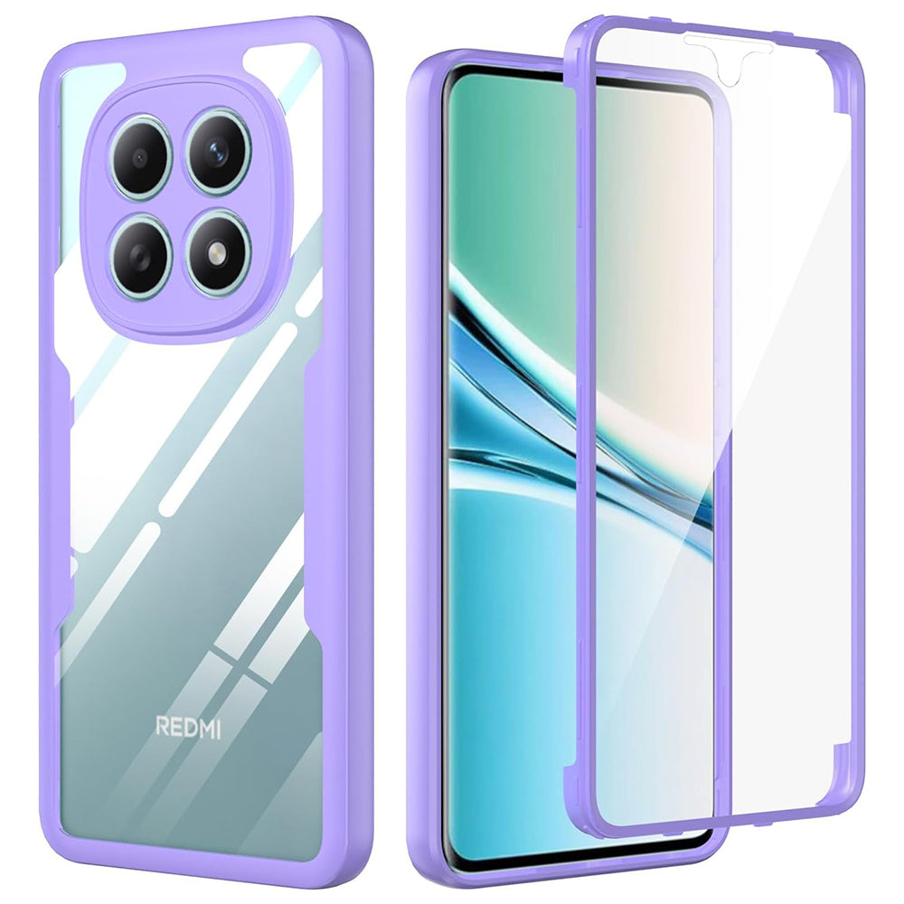 Case for Xiaomi Poco M8 / Redmi Note 15 5G, Techsuit, ColorVerse 360, Purple