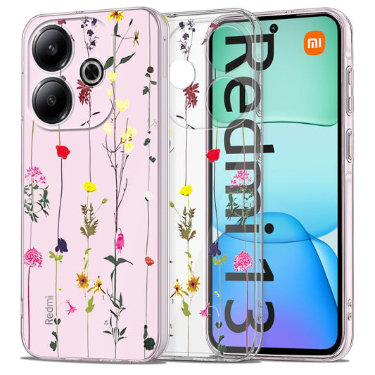 Case for Xiaomi Redmi 13, Tech-Protect, FLEXAIR+, Transparent